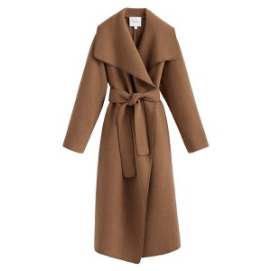 Cuyana Light Wol Wrap Jassen Dames Bruin | CKN867VF