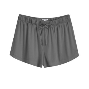 Cuyana Organic Pima Sleep Korte Broek Dames Grijs | FBO5445JR