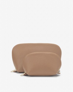 Cuyana Set Reistas Dames Khaki | XUE639PO