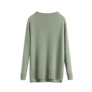 Cuyana Single-Origin Cashmere Funnel Neck Truien Dames Groen | NGA1238OG
