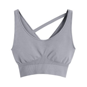 Cuyana Stretch Bijgesneden Tops Dames Grijs | UAM9111GN