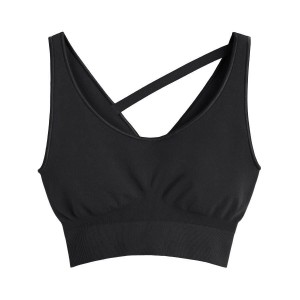 Cuyana Stretch Bijgesneden Tops Dames Zwart | XDF5747IG
