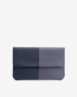 Cuyana System Flap Koppelingstassen Dames Donkerblauw | GSK6359YZ