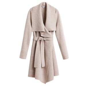 Cuyana Wol Cashmere Kort Wrap Jassen Dames Beige | OKI7395IJ