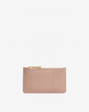 Cuyana Zip Kaarthouder Dames Roze | ORF7623FR