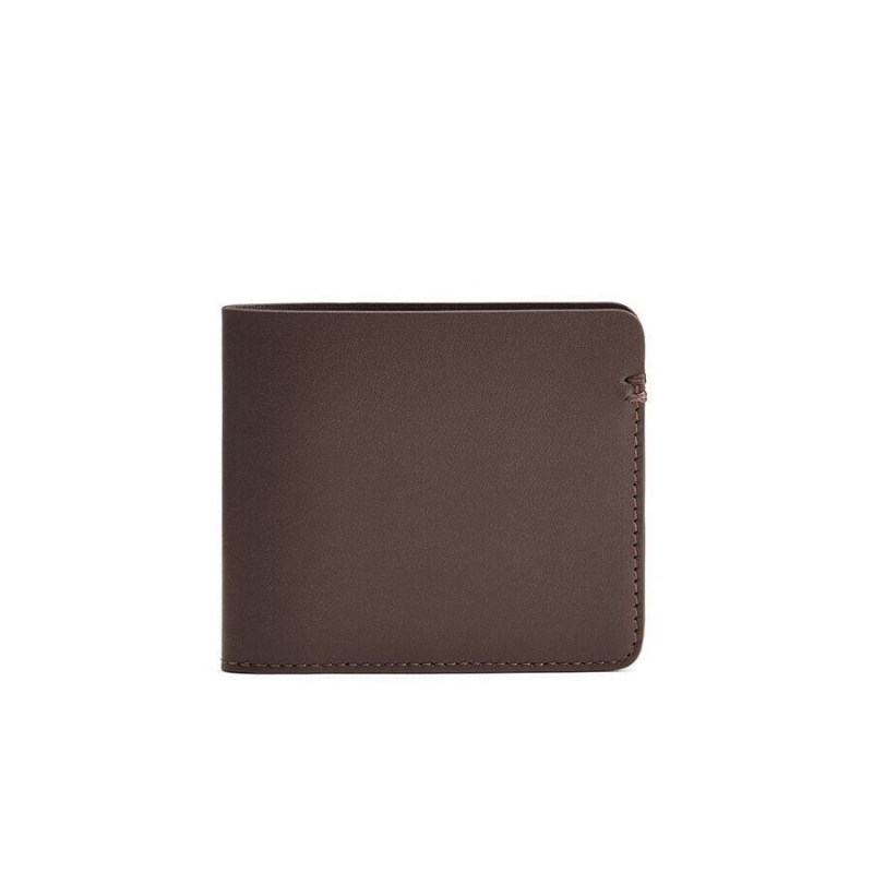 Cuyana Folding Smooth Portefeuille Dames Donkerbruin | GYQ4060MU