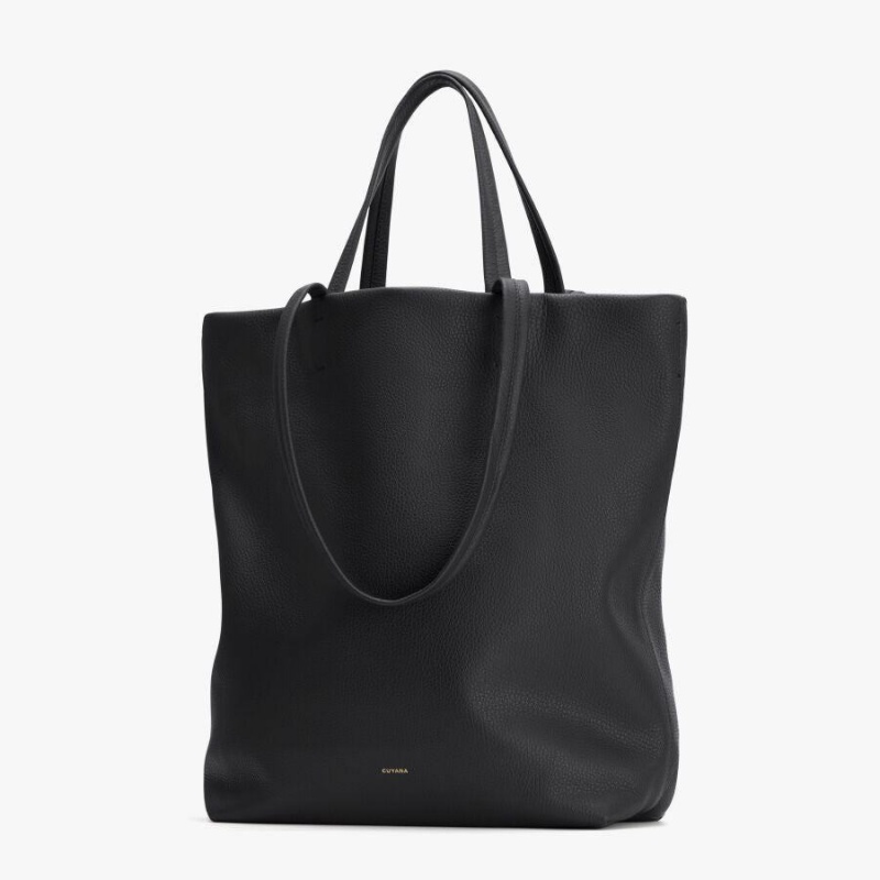 Cuyana Hoge Easy Tote Tassen Dames Zwart | YDP7066QY