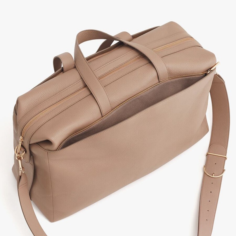 Cuyana Large Reistas Dames Khaki | TZW2598CU