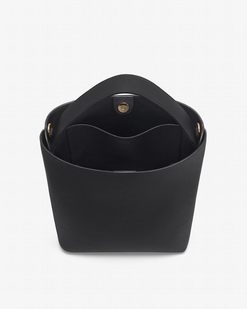 Cuyana Linea Buckettas Dames Zwart | DYV1499VZ
