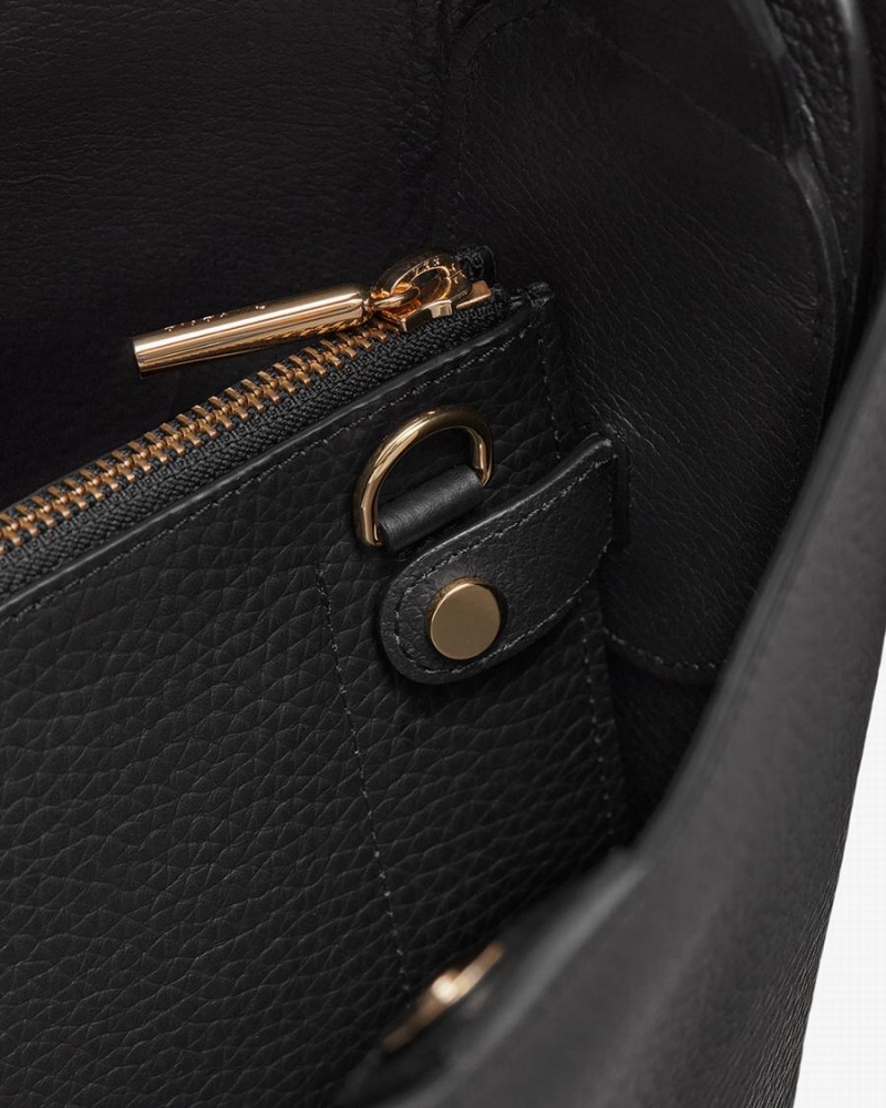 Cuyana Linea Buckettas Dames Zwart | DYV1499VZ