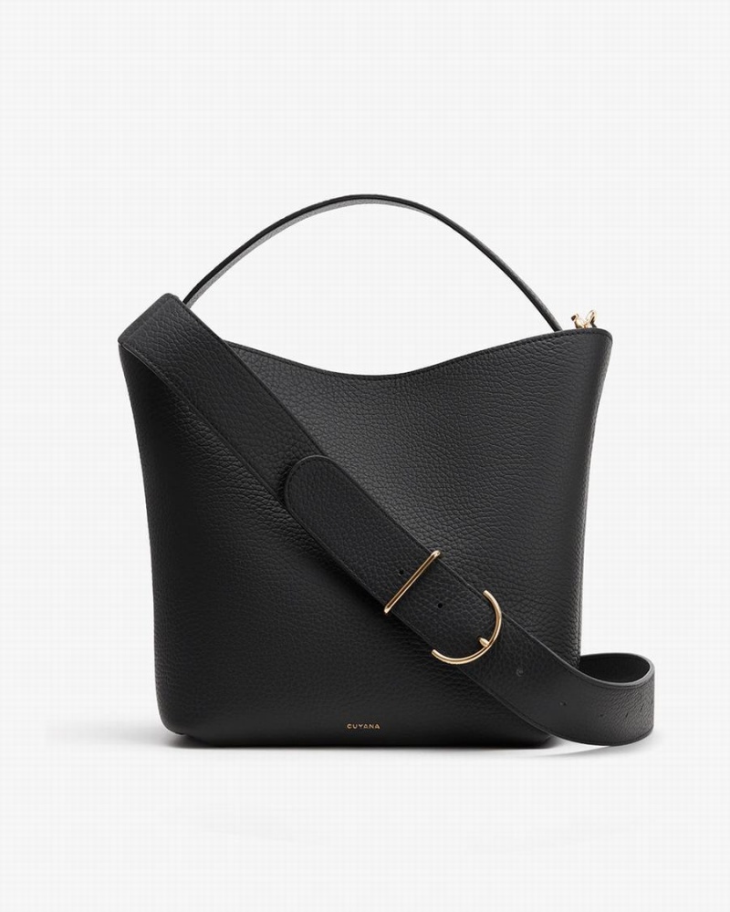 Cuyana Linea Buckettas Dames Zwart | DYV1499VZ
