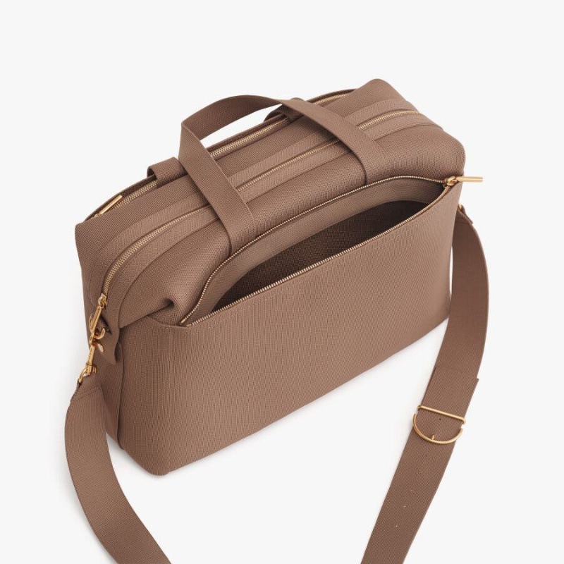 Cuyana Medium Reistas Dames Khaki | JJC4595MX