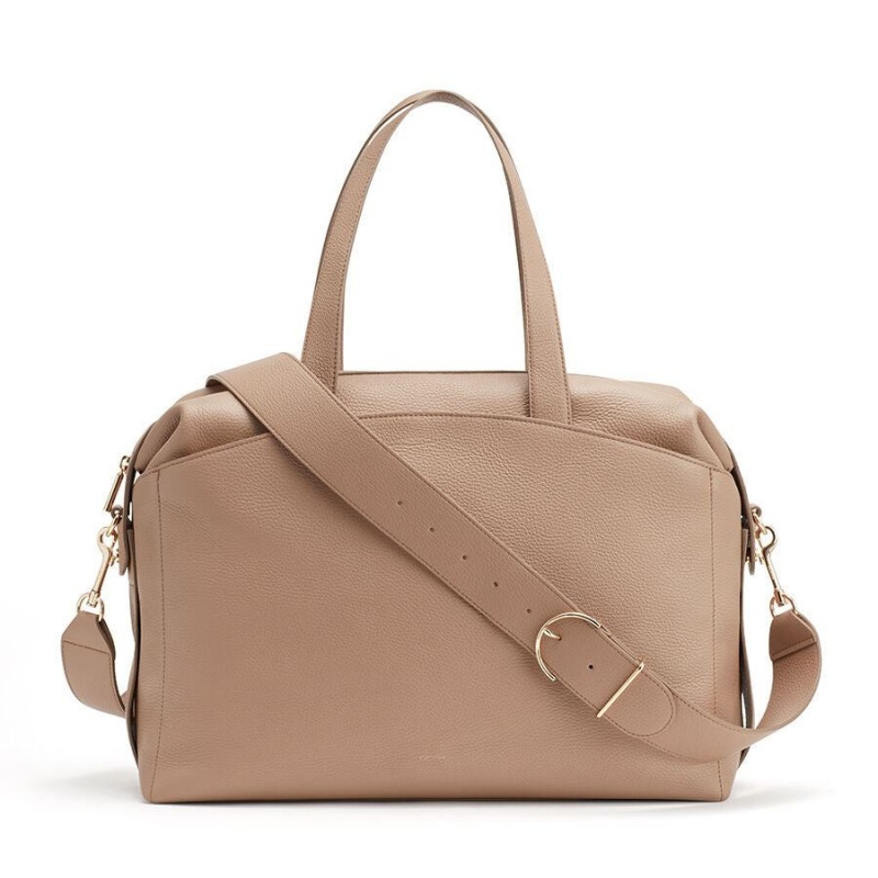 Cuyana Medium Reistas Dames Khaki | SMJ6675DJ