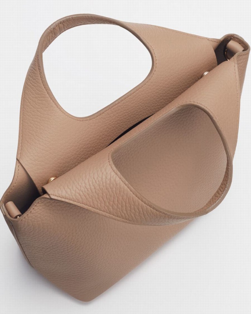 Cuyana Mini System Tote Tassen Dames Khaki | UBJ2631WH