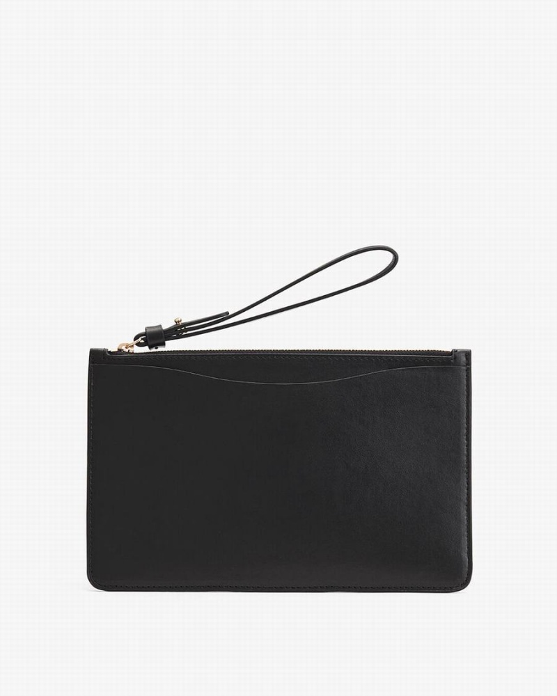 Cuyana Slim Wristlet Portefeuille Dames Zwart | RGK4748LC
