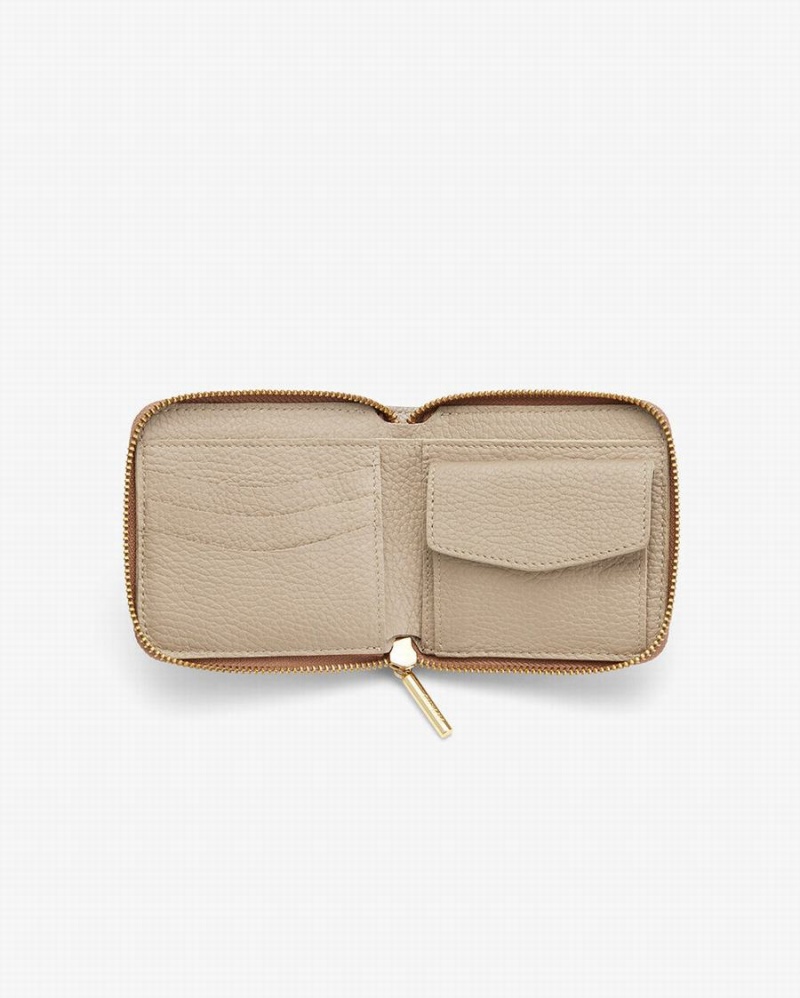 Cuyana Small Klassieke Zip Around Portefeuille Dames Khaki | LMQ851RJ