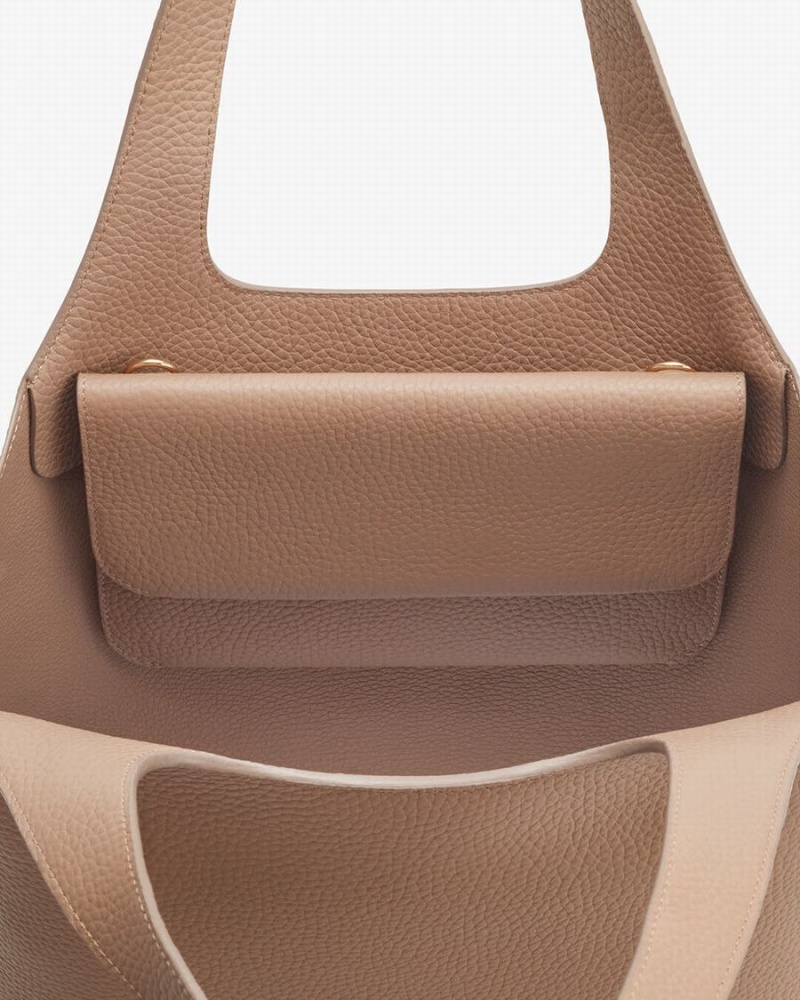 Cuyana System Flap Koppelingstassen Dames Khaki | ENA7046HI