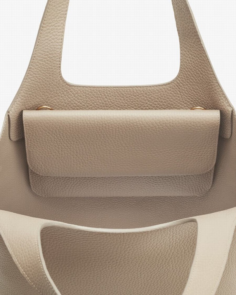 Cuyana System Flap Koppelingstassen Dames Grijs | SHL1245CQ
