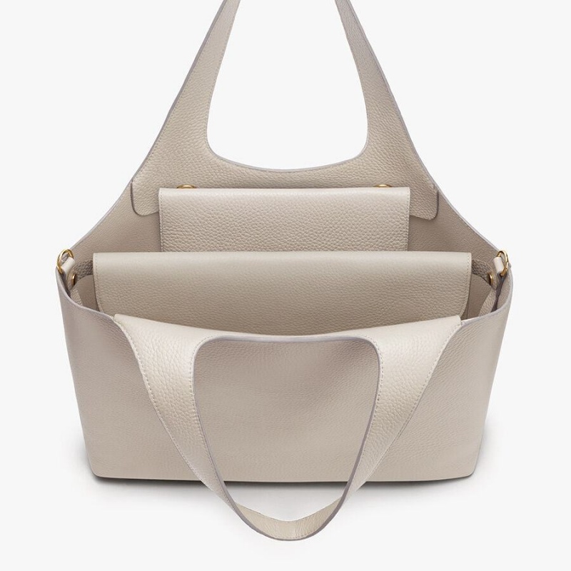 Cuyana Tech Carryall 13-inch Portefeuille Dames Lichtgrijs | MQF610VM