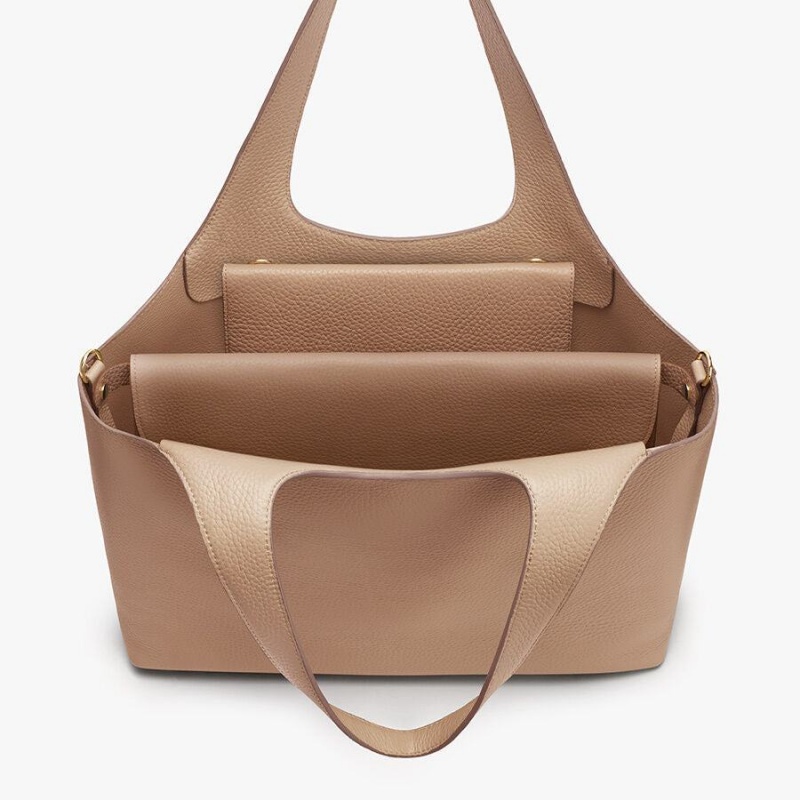 Cuyana Tech Carryall 13-inch Portefeuille Dames Khaki | KCE6375BK