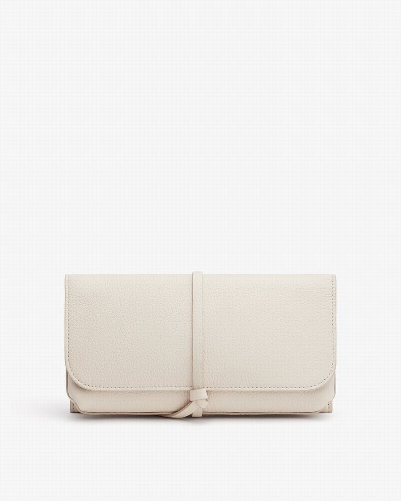 Cuyana Travel Beauty Roll Portefeuille Dames Wit | ULM8519IO