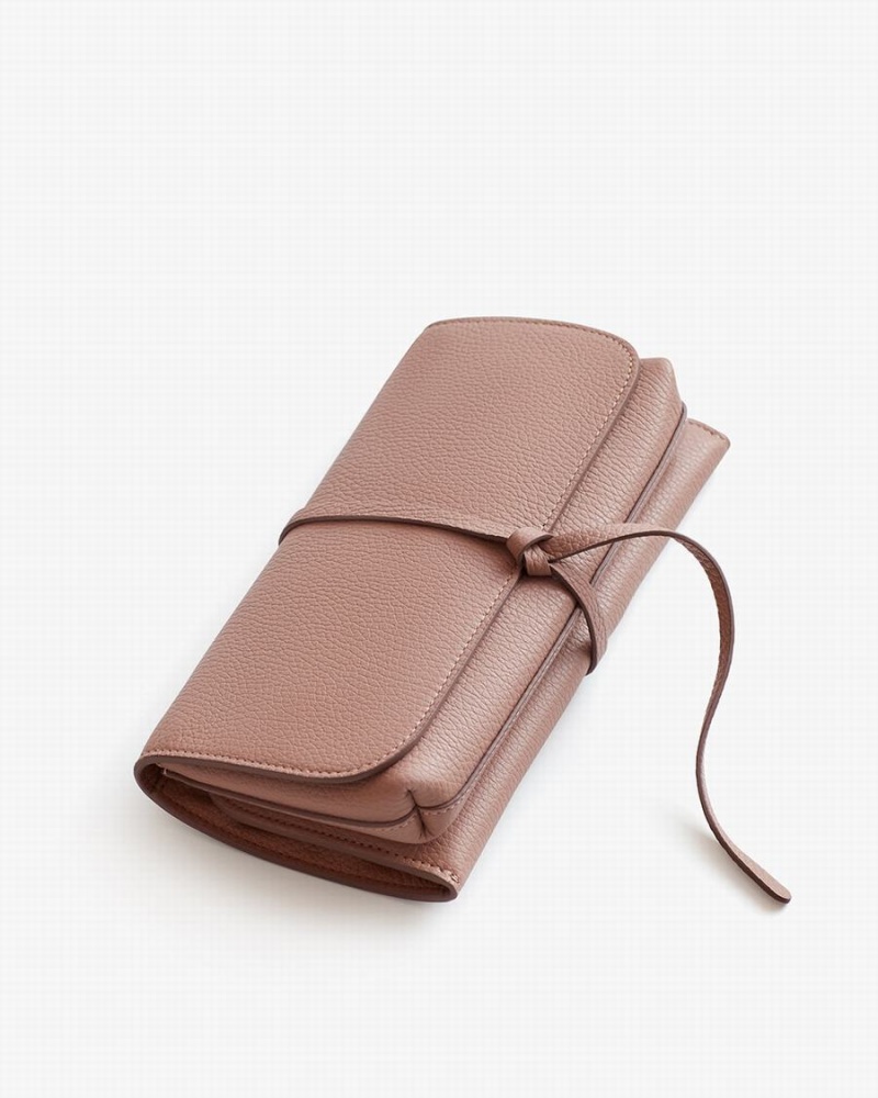 Cuyana Travel Beauty Roll Portefeuille Dames Roze | WRH1145QB