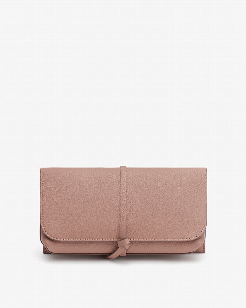 Cuyana Travel Beauty Roll Portefeuille Dames Roze | WRH1145QB