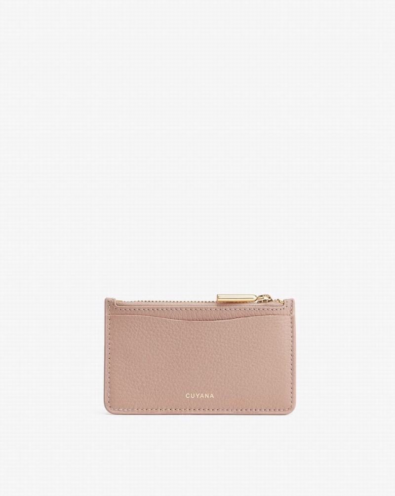 Cuyana Zip Kaarthouder Dames Roze | ORF7623FR